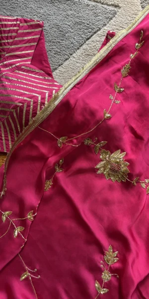 Pankhi Silk Satin Saree