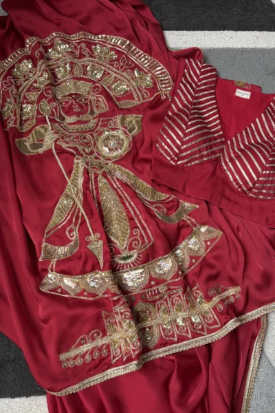 Devyani Silk Satin Saree