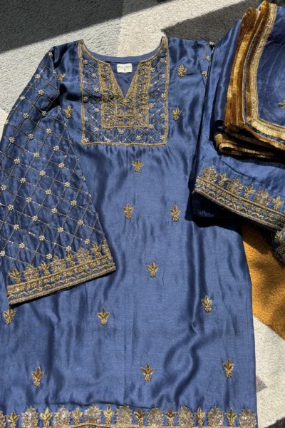 Miraaz Blue Kurta Set