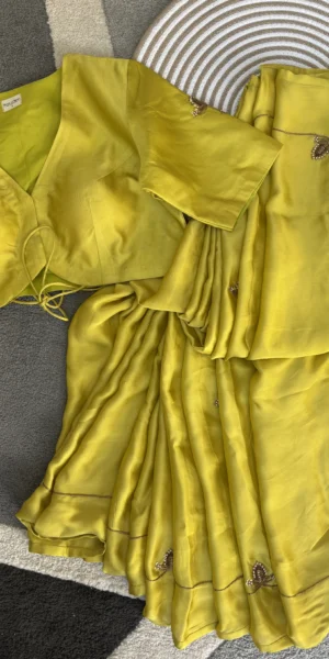 Harshita Silk Satin Saree