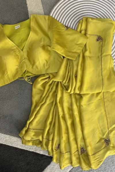 Harshita Silk Satin Saree