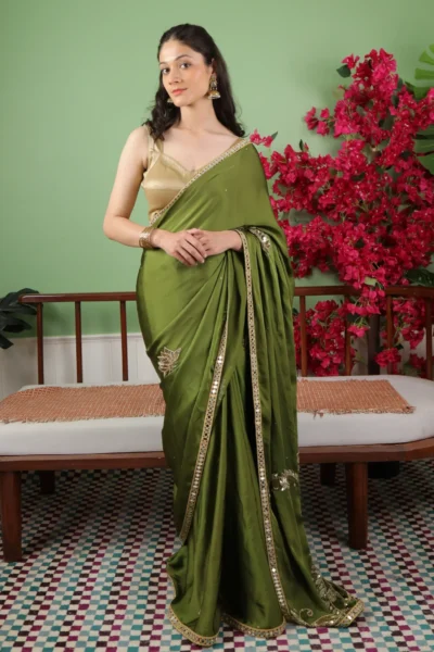 Kamalika Silk Satin Saree