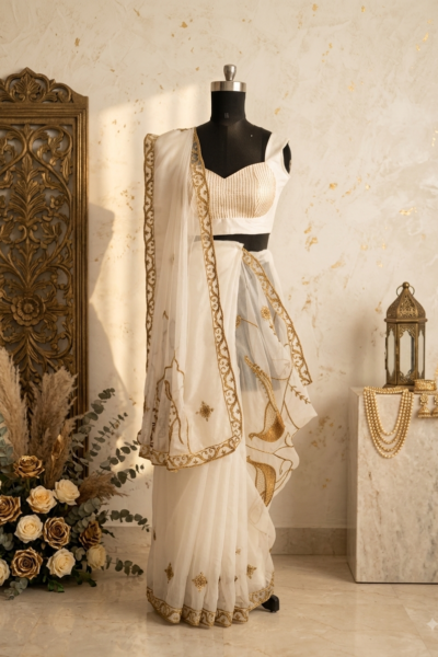 Vihara Silk Organza Saree