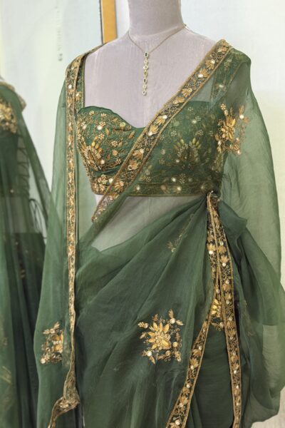 Aaina Silk Organza Saree